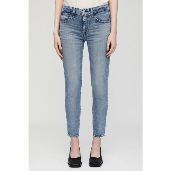 Moussy Vintage Denim MV Edmond Skinny Jeans in 110 Blue 31 - Picture 1 of 7